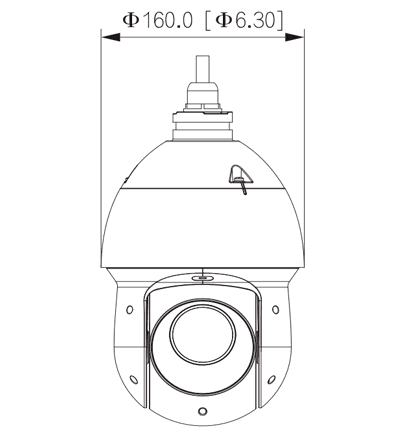 DAHUA DH-SD49225DB-HC  - Cámara HDCVI PTZ de 2 Megapíxeles/ 25x de Zoom Óptico/ Starlight/ WDR Real de 120 dB/ IR de 100 Mts/ IP66/ E de Alarma/ 1 Canal de Audio/ - vista 3