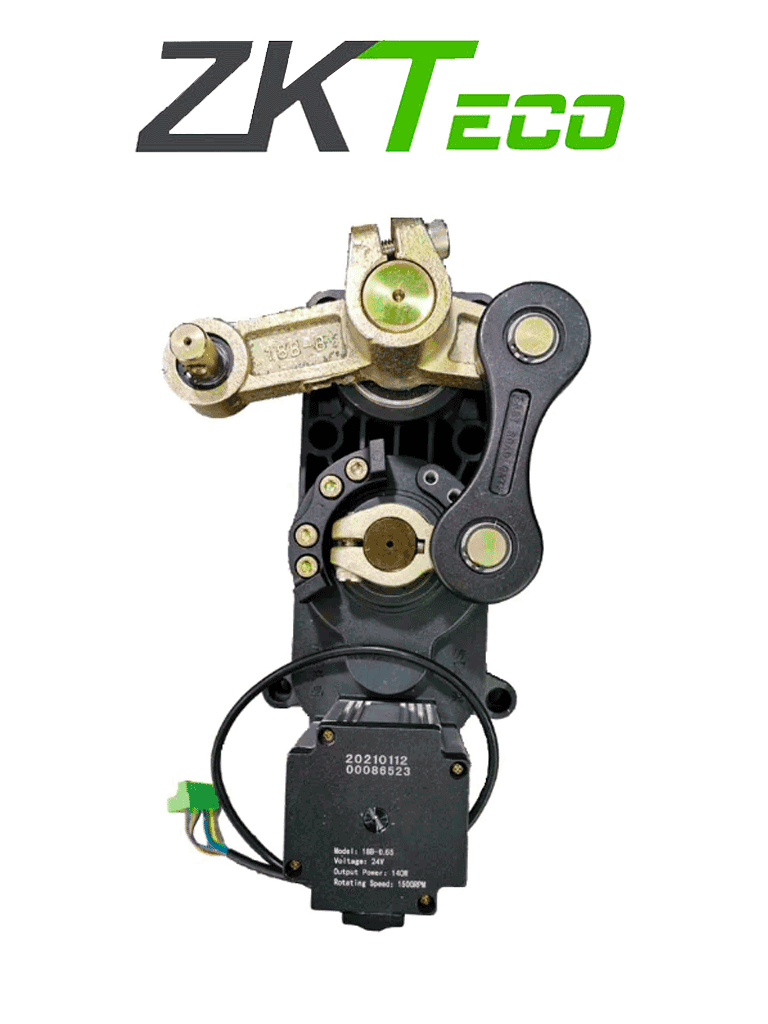 ZKTECO - REFACCION - Motor / para BGM1030 / BGM1045 / Velocidad ajustable de 1.5s ~ 3s aplicable / Eslabón de conexión de manivela / Sin Resorte / Modelo: BLDC-L/R-18B12S - ZKTECO - Refacciones - Control Acceso Vehícular - ZKT0990038