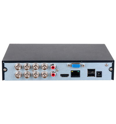 DAHUA XVR1B08-I-SSD - DVR de 8 canales 1080p Lite/ Con disco SSD de 512GB especial para Videovigilancia/ S-XVR Series/ WizSense/ H.265+/ 4 canales con SMD Plus/ Búsqueda inteligente (Humanos y vehículos) / - vista 3