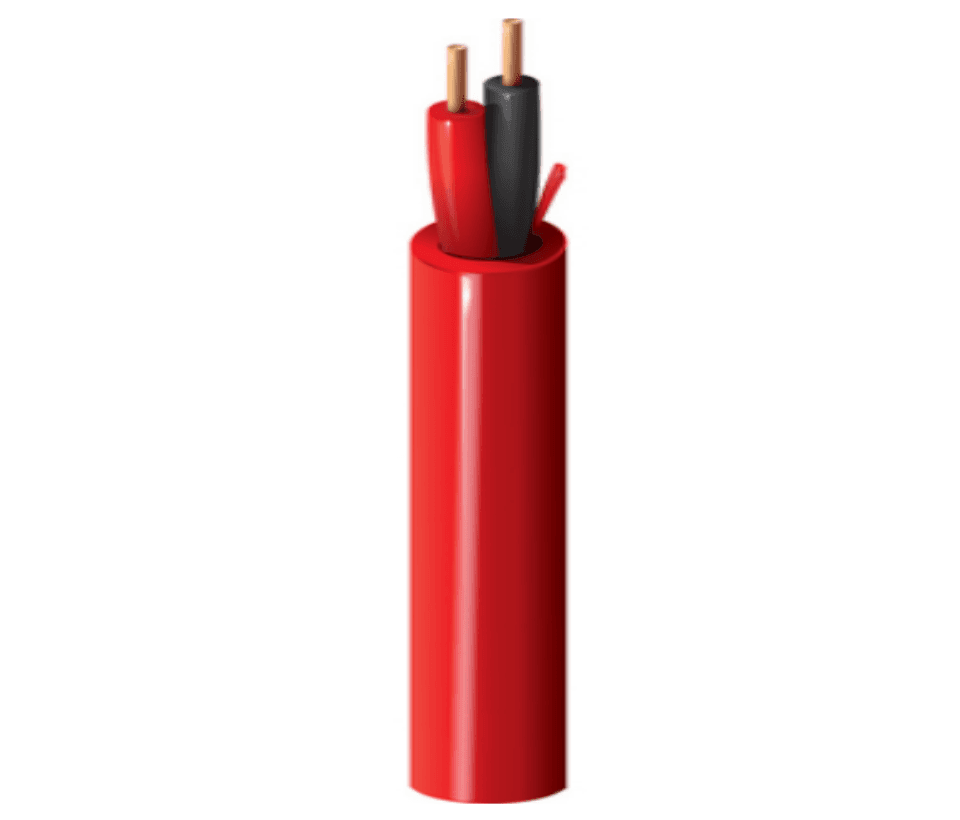 BELDEN 5220UL0021000 - Bobina de cable para sistemas de deteccion de incendio / 2 Conductores / Calibre 16 / Sin blindar / Rojo / 305 Metros - vista 2