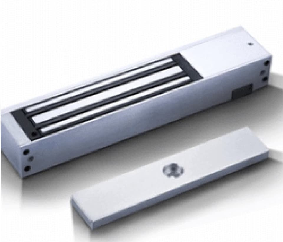 ZKTECO LM120PAK - Paquete de contrachapa magnética de 120 kg, voltaje de 12VDC incluye soporte ZL para su instalación, compatible para puertas de madera y metal - vista 5