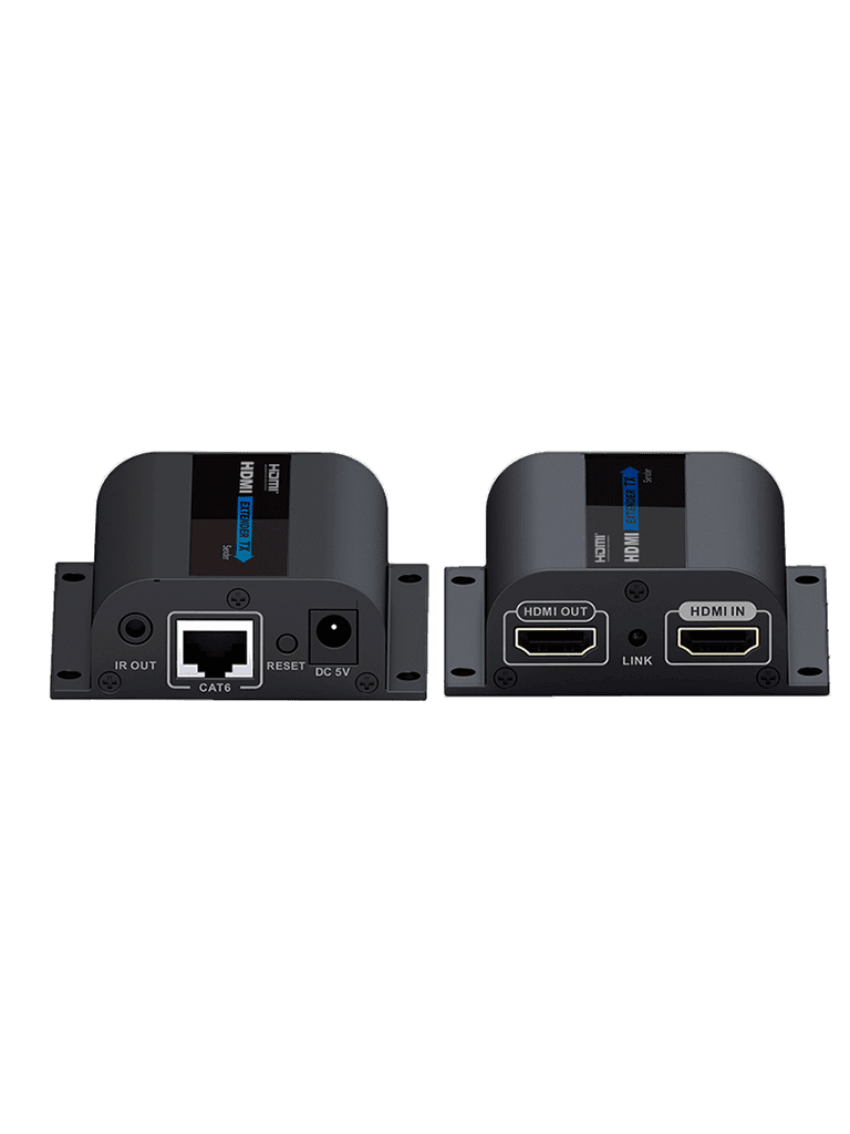 SAXXON LKV372PRO- Kit extensor de video HDMI/ Resolucion 1080p/ CAT 6/ 6A Cobre / Hasta 50 metros/ Loop HDMI en transmisor/ Transmisor IR/ Plug and play - SAXXON - Extensores 4k / HD - SXN446002