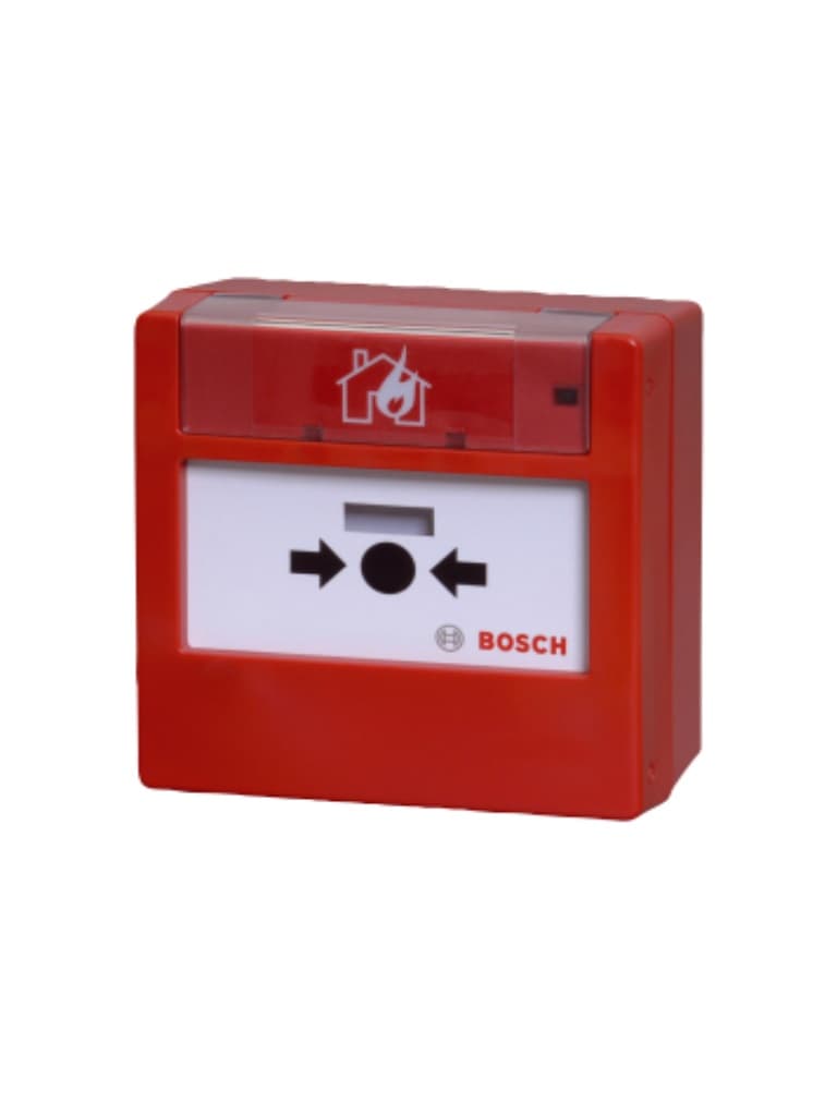 BOSCH F_FMC420RWGSRRD - Estación Manual LSN Direccionable / REARME / Montaje en Superficie / Rojo - BOSCH - Estaciones Manuales - RBM109009