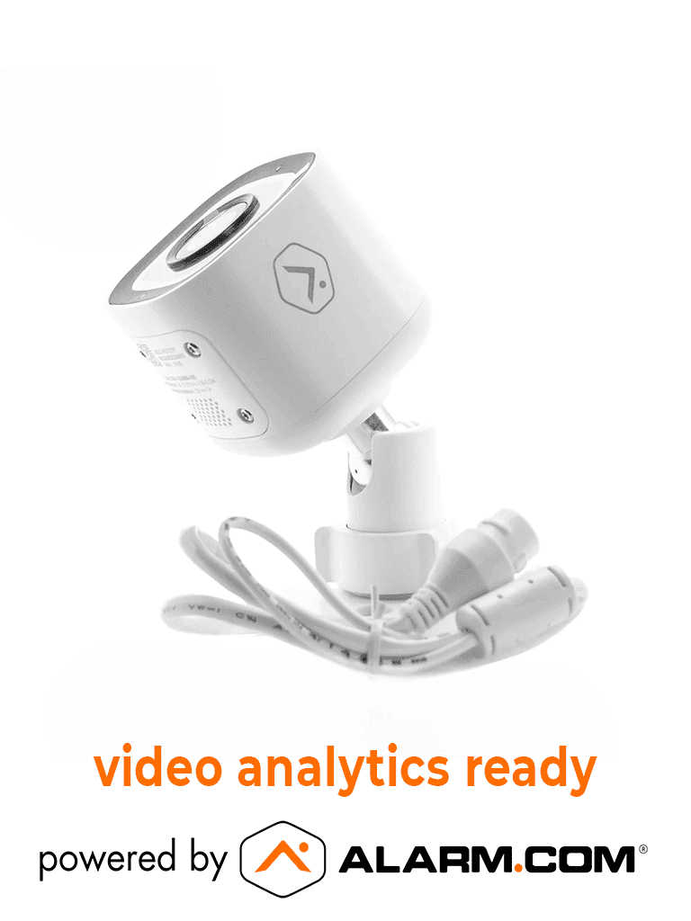 ALARM.COM ADCV727P- Camara bullet Exterior + Poe ( Pro ) + audio 2 vias 2 Mp Compatible Con Aplicación De Alarm.Com - vista 2
