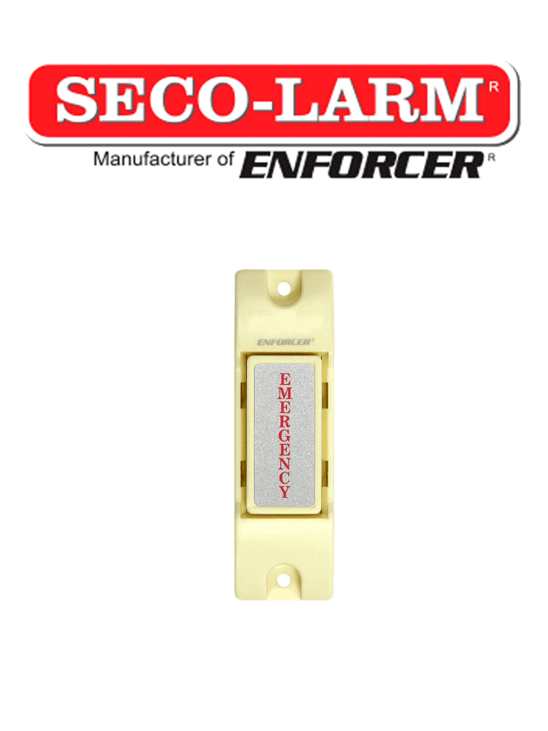 Seco-Larm SS075CQ - Botón de emergencia N.O. / N.C. - SECO-LARM - Botones - SEC1210003