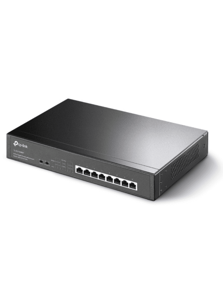 TP-LINK TL-SG1008MP - Switch Gigabit PoE+ no administrable de 8 puertos 10/100/1000 Mbps, para escritorio - vista 2