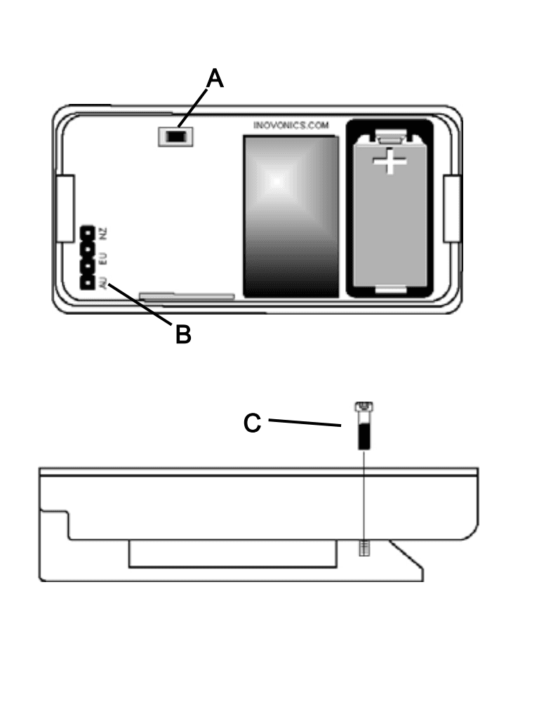 BOSCH I_EN1235S - Colgante con Clip Cinturón, 1 Botón - vista 2