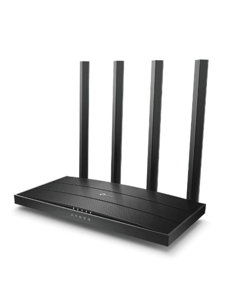 TP-LINK Archer C80 -  Ruteador WiFi AC 1900Mbps con 1 puerto WAN RJ45 Gigabit Ethernet, 4 puertos LAN RJ45 Gigabit Ethernet, MU-MIMO, 4 antenas fijas, en modos de enrutador y punto de acceso, con Beamforming. - vista 2