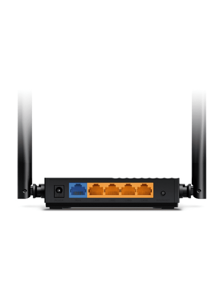 TP-LINK Archer C64 - Ruteador WiFi AC 1267Mbps con 1 puerto WAN y 4 puertos LAN RJ45 Gigabit Ethernet, MU-MIMO, 4 antenas fijas, en modos de enrutador y punto de acceso, con Beamforming. - vista 3