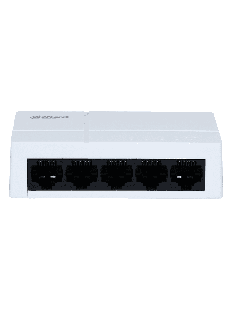 DAHUA PFS3005-5GT-L - Switch para Escritorio 5 Puertos/ Gigabit Ethernet/ 10/100/1000/ Diseño Compacto/ Capa 2/ Switching 10 Gbps/ Velocidad de Reenvio de Paquetes 7.44 Mbps/ Blanco/ - vista 2