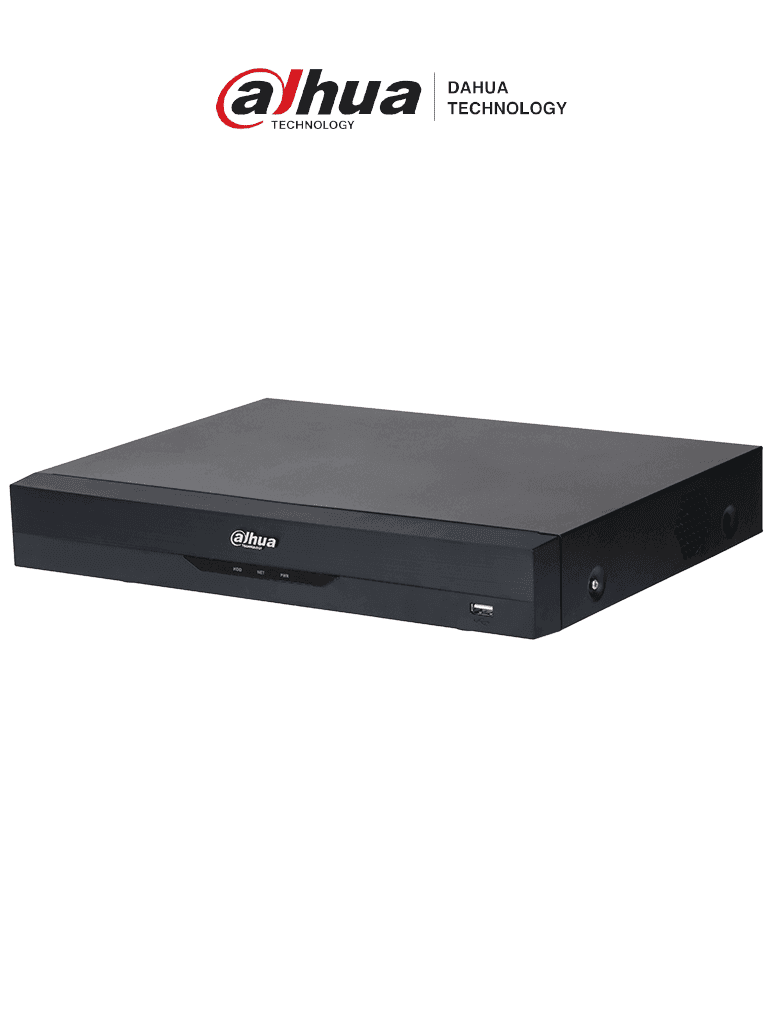 DAHUA XVR5108HE-4KL-I3 - DVR 8 canales 4K con tecnología WizSense y compresión H.265+. Admite 8 canales + 8 IP, reconocimiento facial en 2 canales, SMD Plus, protección perimetral, 1 SATA de hasta 16 TB, 8 entradas y 3 salidas de alarma - DAHUA - DVR's HD 8 Canales - DHT0360013
