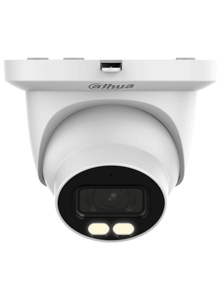 DAHUA DH-IPC-HDW5449TM-SE-LED-0280B - Cámara IP Domo FullColor 4MP, lente de 2.8mm (135°), H.265, Acupick, Wiz Mind, alcance de 30m, micrófono integrado, detección facial, protección perimetral, conteo de personas, ranura Micro SD, ePoE, IP67, SMD 3.0. - vista 2