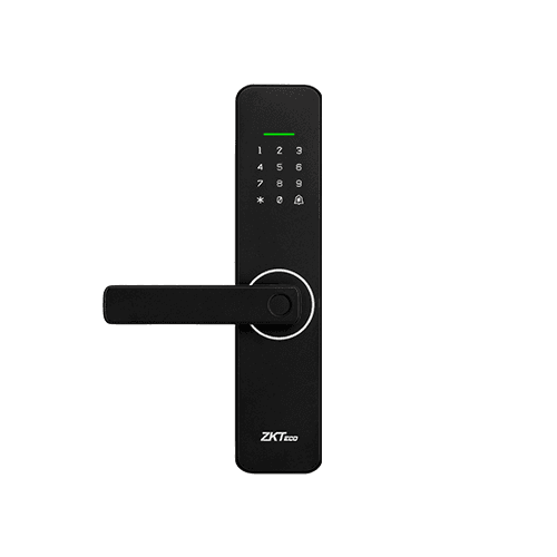 ZKTECO ML100 - Cerradura inteligente bidireccional con sensor de huella digital / Codigos aleatorios con app / 300 usuarios / WiFi / Compatible con ZSmart - vista 4