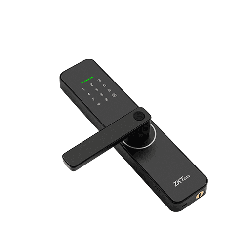 ZKTECO ML100 - Cerradura inteligente bidireccional con sensor de huella digital / Codigos aleatorios con app / 300 usuarios / WiFi / Compatible con ZSmart - vista 10