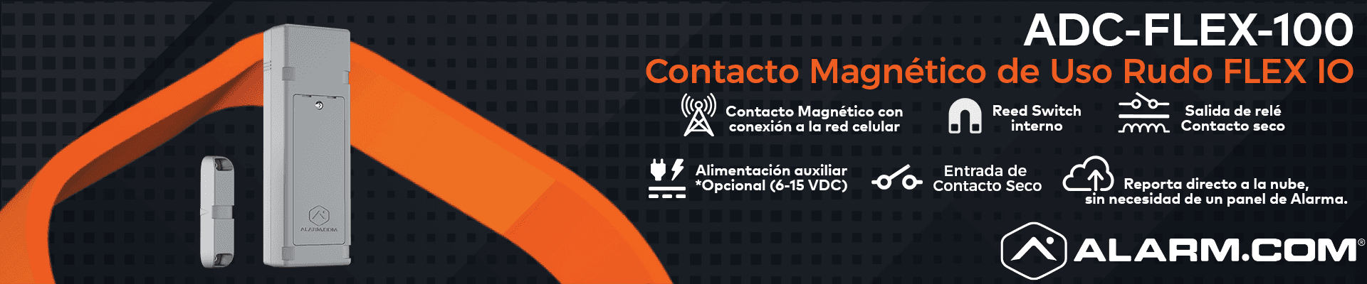 Contacto Magnéticos Autónomo de Uso Rudo ADC-FLEX-100