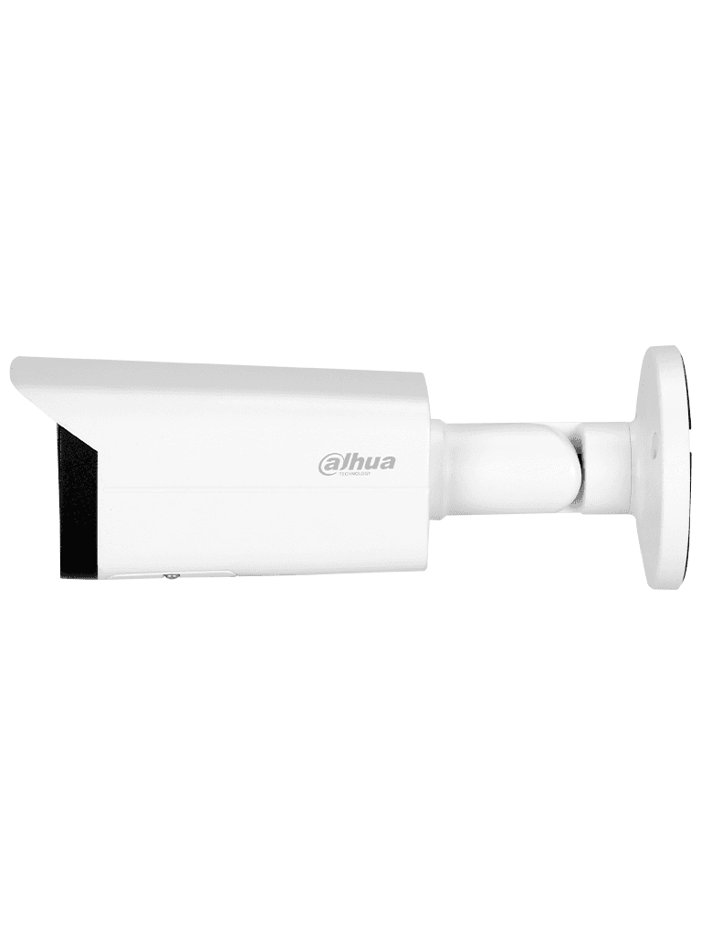 DAHUA DH-IPC-HFW5442T-SE - Cámara Bullet de 4MP con tecnología Acupick y WizMind, sin metadatos de video, IA SSA, detección facial, mapa de calor, conteo de personas, lente de 2.8mm, IR 80m, SMD 3.0, ranura micro SD, ePoE, IP67, IK10. - vista 3