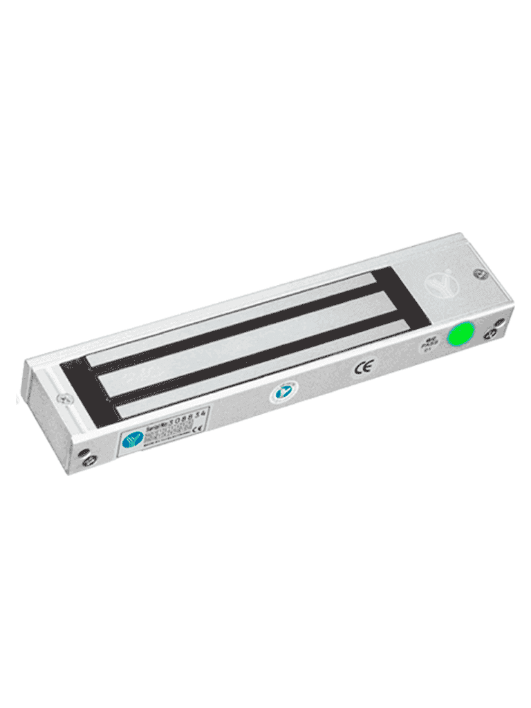 YLI YM500NLEDPACK - Paquete de Cerradura Magnética con Indicador LED y Soporte MBK500NZL  Control de Acceso para Interiores  500 kg (1200 lb) de Fuerza  Doble Voltaje 12V/24V DC - vista 2