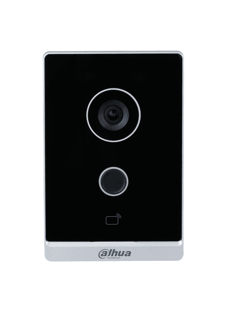 DAHUA VTO2211G-WP - Frente de Calle WiFi para Videoportero IP ultradelgado y estético. Cámara de 2MP con ángulo de 125°. Permite apertura con tarjeta Mifare, app o monitor. Resistente IP65, con PoE y entradas/salidas de alarma. Ideal para seguridad. - vista 2