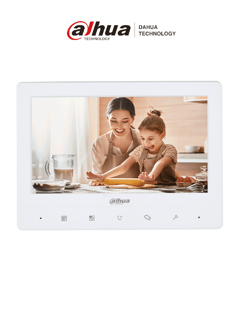 DAHUA VTH1020J- Monitor analógico de 7 pulgadas compatible con KTA01 / KTA02. - DAHUA - Monitores - DHT2160002