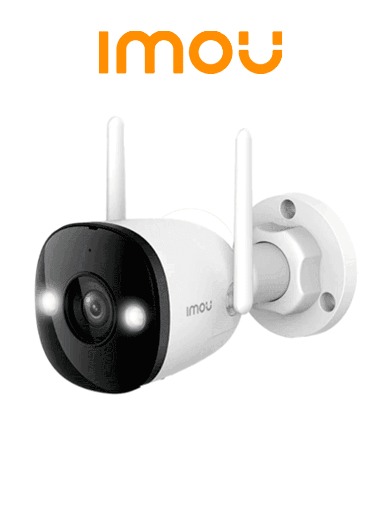 IMOU Bullet 2E 5Mp (IPC-K3DN-5H0WF) - Cámara IP Bullet WiFi de 5MP tiene micrófono integrado, 102° de visión, H.265, lente de 2.8mm, detección de humanos, IR 30m, IP67 y ranura MicroSD. - IMOU - WiFi - DHT0150049