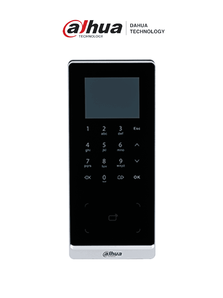 DAHUA ASI2201H-DW - Control de Acceso WiFi para 30,000 Usuarios Tarjetas ID 125 Khz  | Fácil Instalación y Gestión Remota DSSPRO y SmartPss Lite - DAHUA - Teclados - DHT0730015