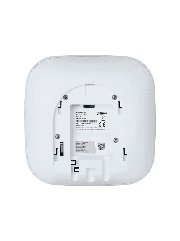 DAHUA DHI-ARA43-W2 - Repetidor inalámbrico de alarma, Puede conectar hasta 32 dispositivos inalámbricos, LED indicador de estado, App DMSS, Frecuencia 433 MHz, Tecnología: AirShield - vista 2