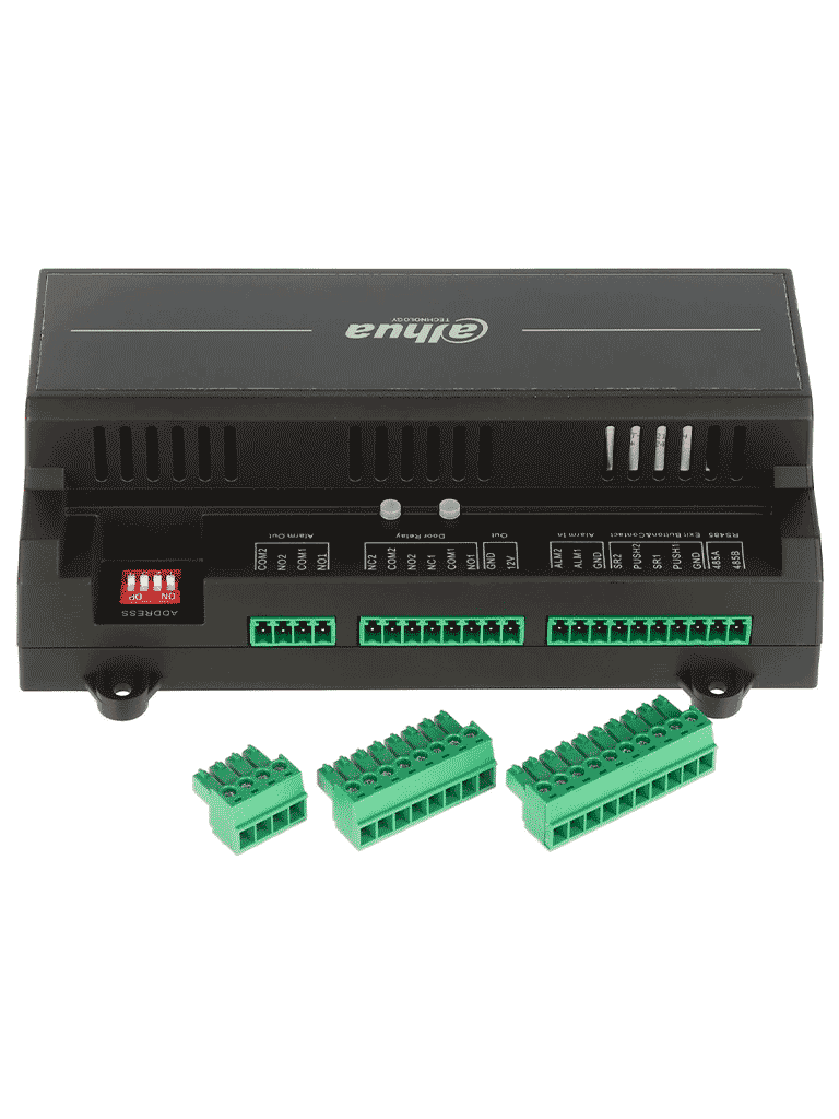 DAHUA DHI-ASC2202B(T) - Panel de Control de Acceso para 2 Puertas 2 Lectoras/ Compatible con Torniquetes Dahua/ TCP/IP/ Comunicación RS-485 y Wiegand/ 100,000 Usuarios y 500,000 Registros/ Soporta Interlock, Anti-passback, Desbloqueo Remoto/ - vista 4