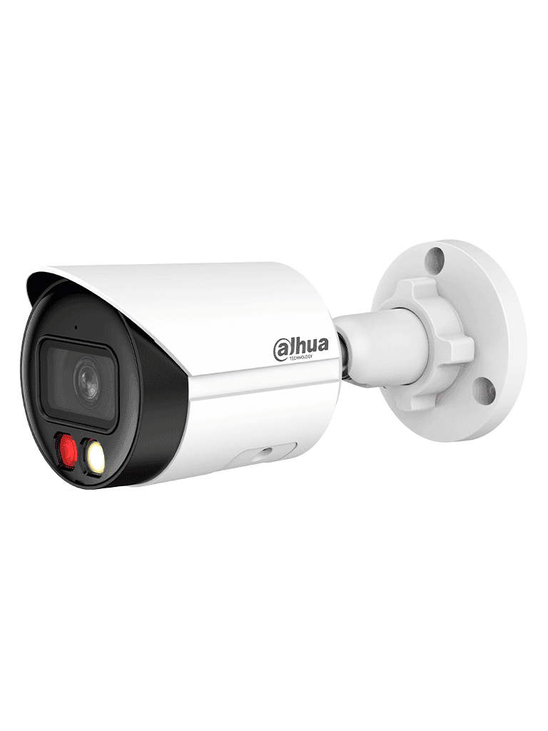 DAHUA IPC-HFW2649SP-S-IL - Cámara IP Bullet de 6 megapíxeles/ Lente 2.8mm/ 112 grados de apertura/ WizSense/ 30 metros de IR y Luz visible/Micrófono integrado/ IP67/ PoE/ Ranura Micro SD/ Protección perimetral/ - vista 2