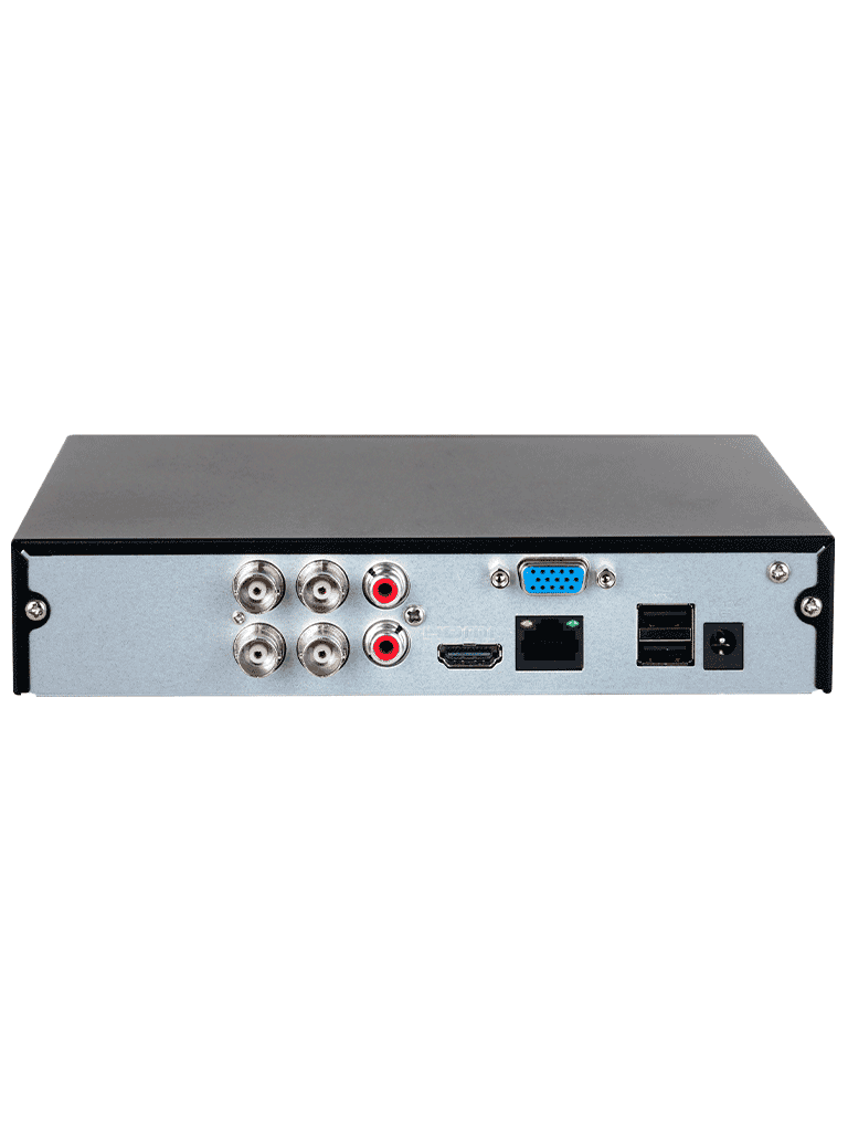 DAHUA KITXVR1B04-I+HFW1200CMA -Kit de 4 canales con cámaras de 2MP y audio. Incluye DVR Cooper-I WizSense con IA y H.265+, 4 cámaras metálicas con micrófono integrado, 4 canales más 1IP o hasta 5 canales IP, 4 canales SMD Plus y accesorios incluidos/ - vista 3