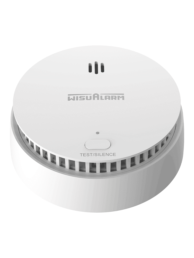 DAHUA WISUALARM DHI-HY-SA30A-R8-Detector de Humo Inalámbrico(Interconectable Hasta 24 Disp) Sensor Fotoeléctrico, Sonido de Alarma de 85dB, Alarma Visual y Audible,Batería Sellada de hasta 10años,Certificaciones TÜV and CE - vista 3