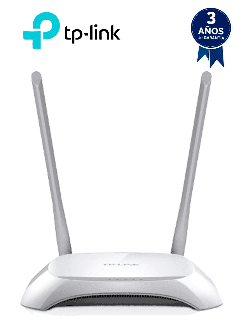 TP-LINK TL-WR850N - Ruteador Inalambrico/ Velocidad de Hasta 300Mbps/ WiFi 4 802.11n & b & g 2.4 GHz/ 2 Antenas Fijas Para WiFi/  1 Puerto WAN FE para Conexion a Internet/, 4 puertos LAN FE/ Ideal para Servicios WISP & Casa & Pequeños Negocios - TP-LINK - Ruteadores / Firewalls / Balanceadores de carga - TPL3660004