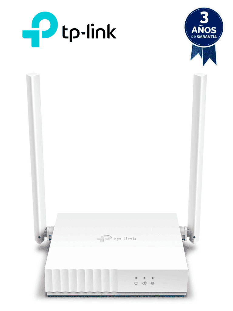 TP-LINK TL-WR820N -  Router inalámbrico WISP de 2.4 GHz de 300 Mbps con 2 antenas externas omnidireccionales de 5 dBi, 2 puertos LAN 10/100 Mbps y 1 puerto WAN 10/100 Mbps. - TP-LINK - Ruteadores / Firewalls / Balanceadores de carga - TPL3660017