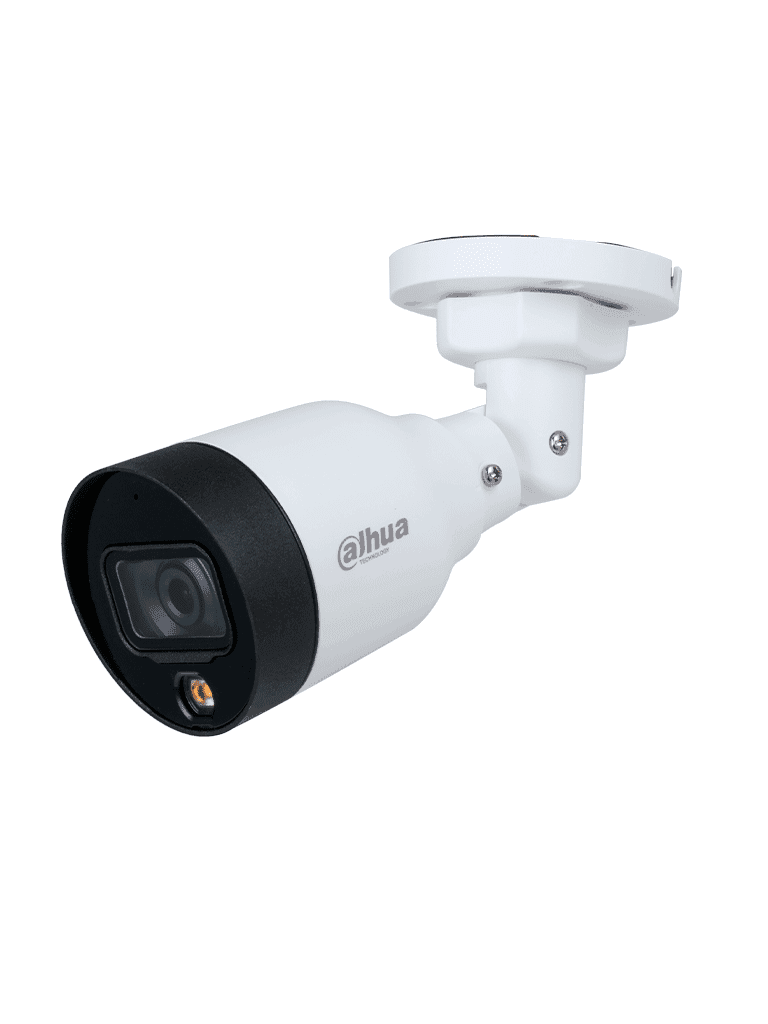 DAHUA DH-IPC-HFW1239S1-A-LED-S6 - Camara IP Bullet 2 MP/ Full Color/ 2.8 mm/ 102° de apertura/ micrófono integrado/ H.265+/ luz visible de 15 m/ IP67/ PoE /DWDR - vista 2