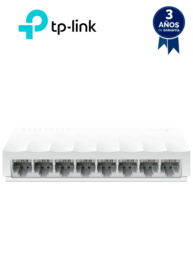 TP-LINK LS1008 - Switch para escritorio 8 puertos 10/100Mbps. - TP-LINK - Switches - TPL3700003