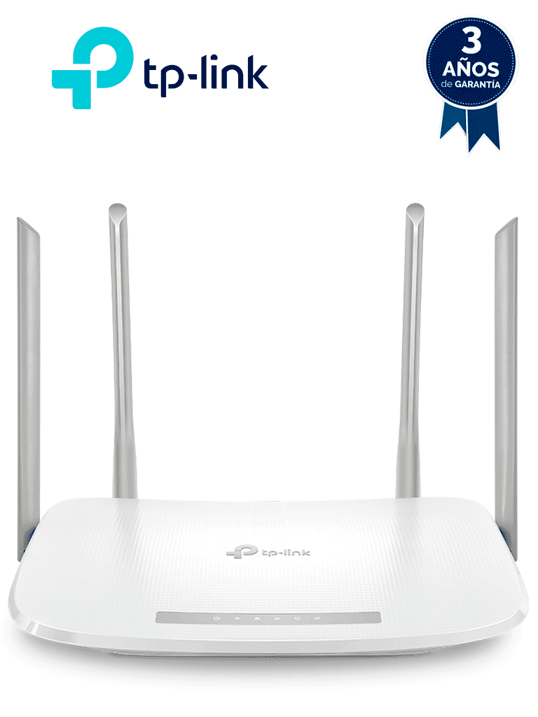 TP-LINK EC220-G5 - AC1200 Wireless Dual Band Gigabit Router/ 300Mbps a 2.4GHz + 867Mbps a 5GHz/ IPv6/ 4 antenas externas omnidireccional/ 3 Puertos LAN 10/100/1000 Mbps/ 1 Puerto WAN 10/100/1000 Mbps - TP-LINK - Ruteadores / Firewalls / Balanceadores de carga - TPL4240006