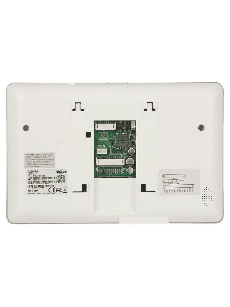 DAHUA VTH5221DS2 - Monitor IP Touch de 7" con conectividad WiFi y Ethernet, compatible con PoE 802.3af. Admite MicroSD de hasta 32GB, soporta hasta 32 cámaras IP,  Ideal para sistemas de vigilancia avanzados - vista 5