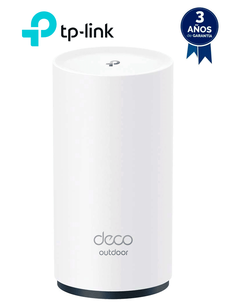 TP-LINK - Deco X50-Outdoor(1-pack) / Sistema Deco X50-Outdoor Wi-Fi 6 Mesh AI AX3000 para exteriores - TP-LINK - Ruteadores / Firewalls / Balanceadores de carga - TPL3660044