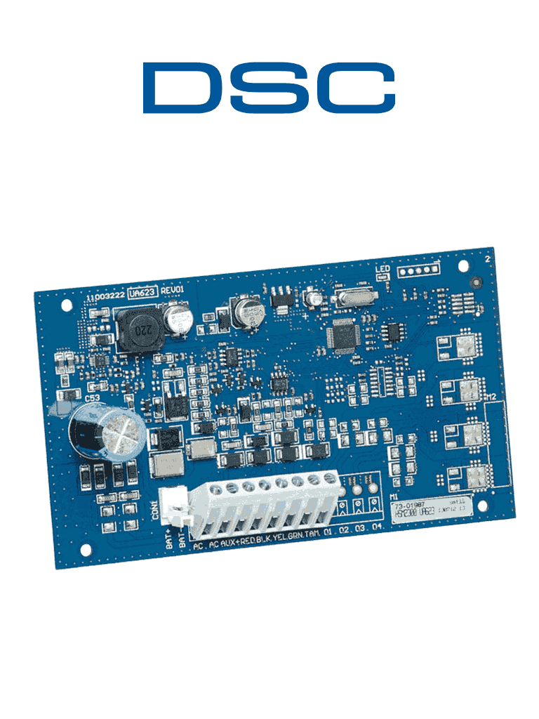 DSC HSM2300 - Módulo Fuente de Alimentación 12 VCD @ 1A  compatible con panel NEO, PRO - DSC - Módulos - DSC1200013