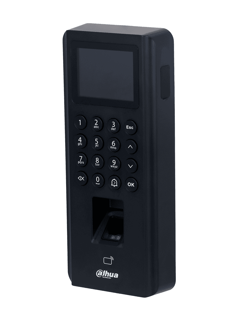 DAHUA ASI2212J-D - Control de Acceso de Huella y Tarjetas ID (EM)/ Pantalla de 2.4 Pulgadas/ Comunicacion TCP/IP/ P2P/ Soporte 5,000 Usuarios Tarjetas y Passwords/ 3000 Huellas/ 100,000 Registros/ 128 Periodos y Dias Festivos/ - vista 4