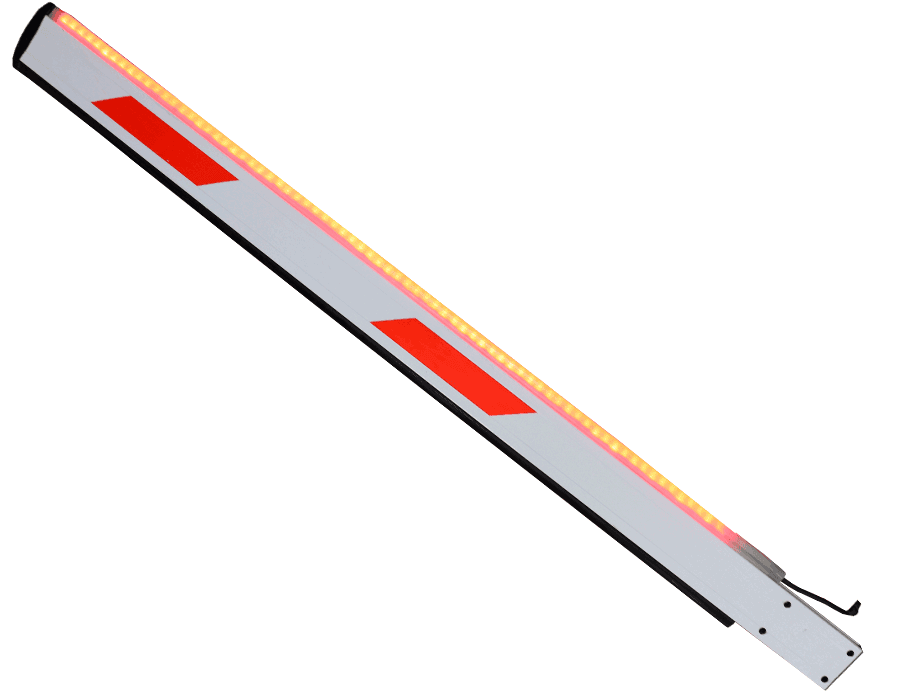 WEJOIN WJLBM4R - Brazo recto derecho LED  tipo rectangular de 4 metros / Compatible con barrera  LED derecha - vista 3