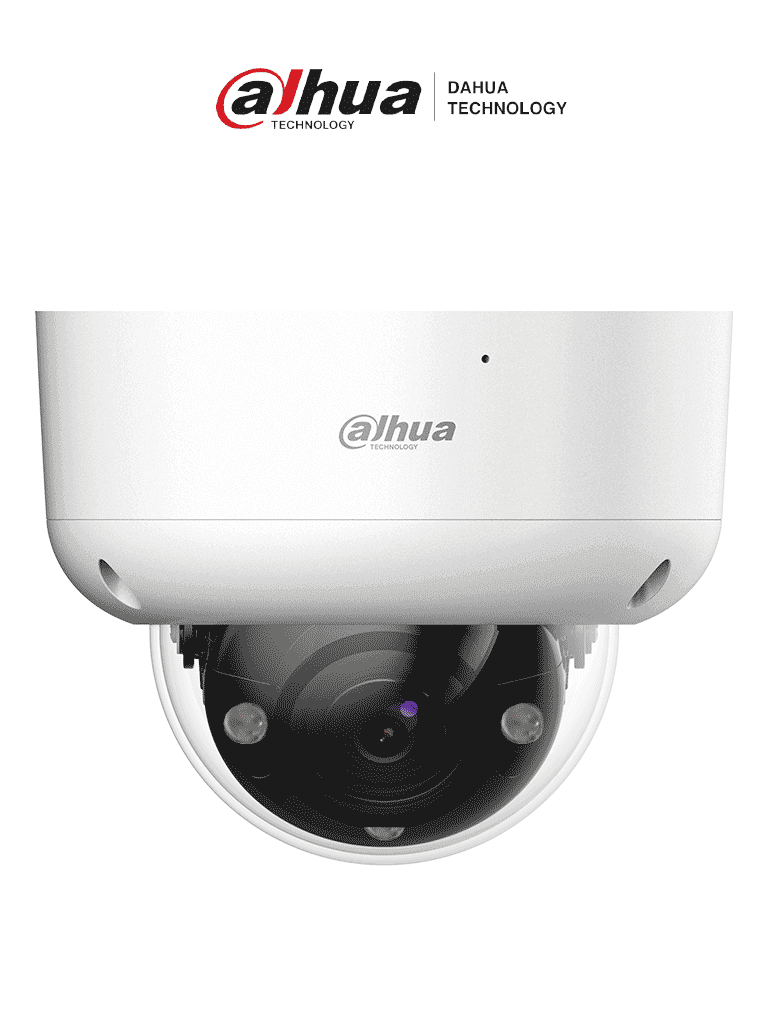 DAHUA HAC-HDBW1801RAN-Z-A - Cámara Domo 4k Antivandalica/ 8 Megapixeles/ Lente Motorizado de 2.7 a 13.5 mm/ 60 Mts de IR/ Metalica/ Microfono Integrado/ WDR Real de 120 dB/ IP67/ IK10 - DAHUA - Domo - DHT0300056