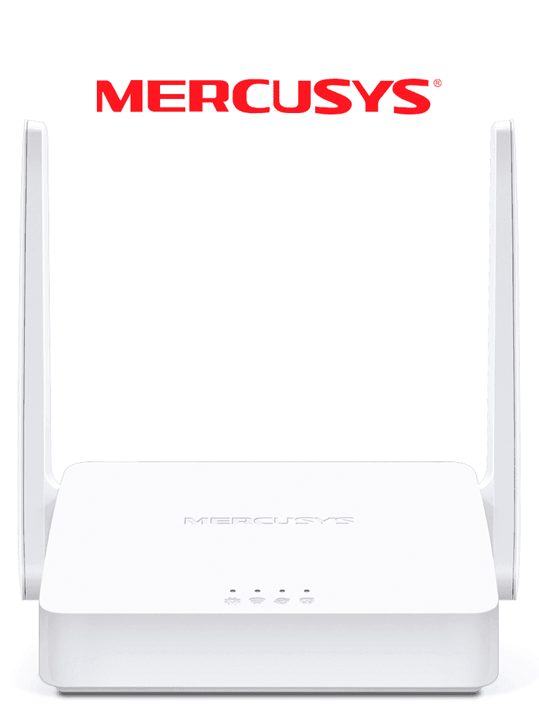 MERCUSYS MW302R -   Router inalámbrico N de 2.4 GHz con velocidad de 300 Mbps, 1 puerto WAN 10/100 Mbps, 2 puertos LAN 10/100 Mbps y 2 antenas de 5 dBi. Compatible con IPv6 e IPTV. - MERCUSYS - Ruteadores / Firewalls / Balanceadores de carga - MER3660004