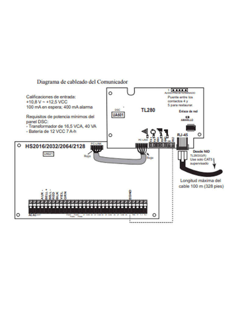 DSC TL280E - NEO Comunicador de Alarma vía Internet para Panel HS2032 HS2064 HS2128, Con aplicación "ConnectAlarm" - vista 3
