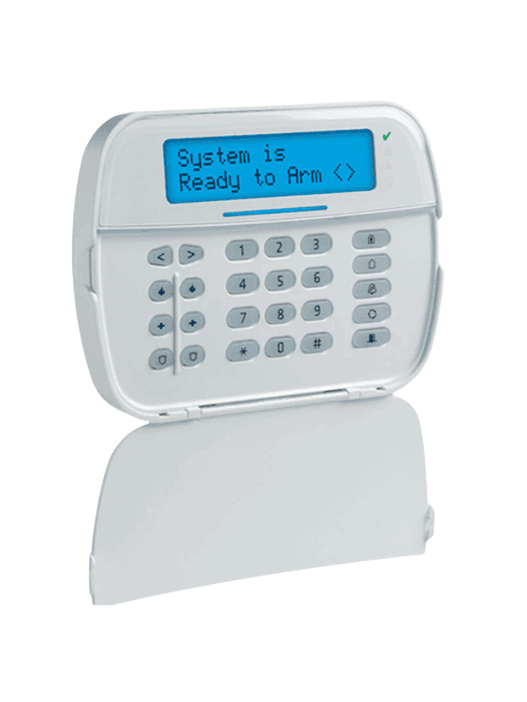 DSC HS2LCDN - Teclado Cableado LCD Alfanumérico de 32 caracteres admite 128 zonas compatible con NEO - vista 2