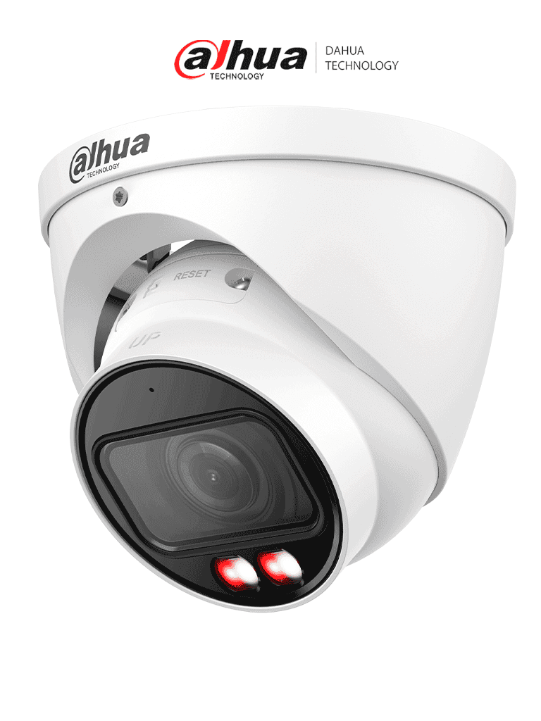 DAHUA IPC-HDW2549T-ZS-IL - Cámara IP Domo de 5MP con Lente Motorizado de 2.7 a 13.5, Full Color con Lluminador Dual Inteligente de 40 Metros, WizSense, Micrófono integrado, IP67, WDR, PoE, Ranura para MicroSD, - DAHUA - Domo - DHT0030190
