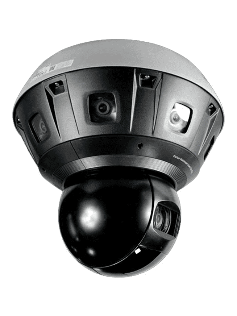 DAHUA DH-PSDW81642M-A360-D440 - Cámara IP panorámica multisensor 8x2MP, PTZ de 40x zoom óptico y 4MP, con tecnologías WizMind, Starlight, Smart Tracking, IR 400m, H.265, certificación IP66, entradas y salidas de audio (2) y alarma (7) - vista 2
