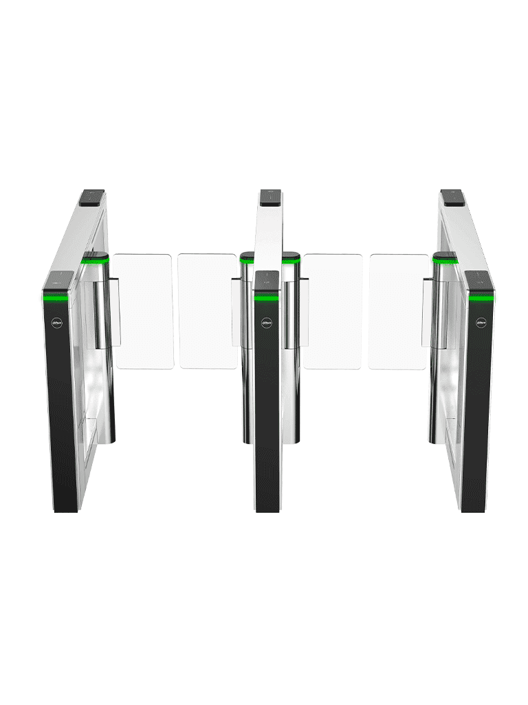 DAHUA ASGB611X-R - Barrera de medio cuerpo con puerta de cortesía de acrílico (R) Derecha - vista 2