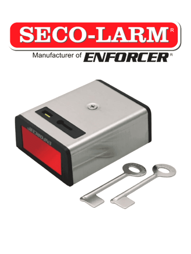 SEC-SS078Q - Botón de Pánico de restablecimiento manual metálico Normalmente Abierto - SECO-LARM - Botones - DSC1180048