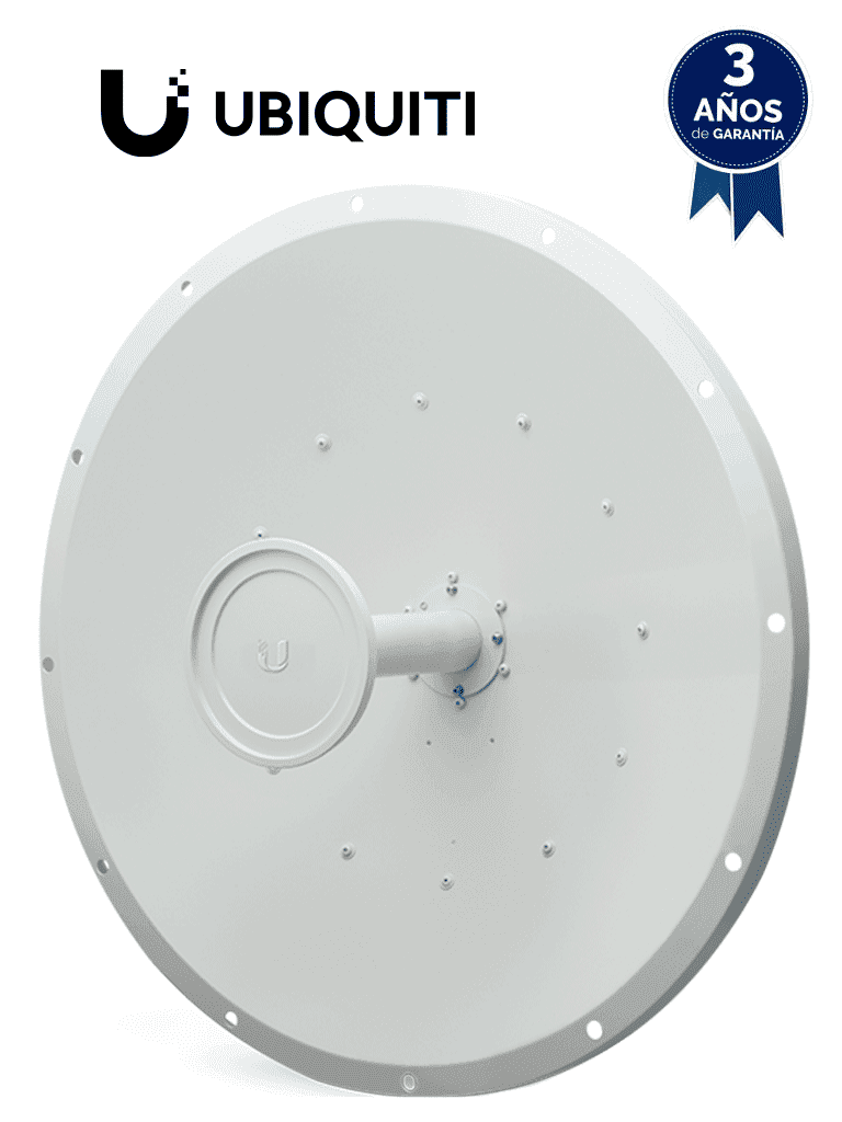 UBIQUITI ROCKETDISH RD5G30- Antena direccional para punto de acceso, 5GHz, ganancia de 30dBi, MIMO. - UISP - Direccionales - UBI6330001