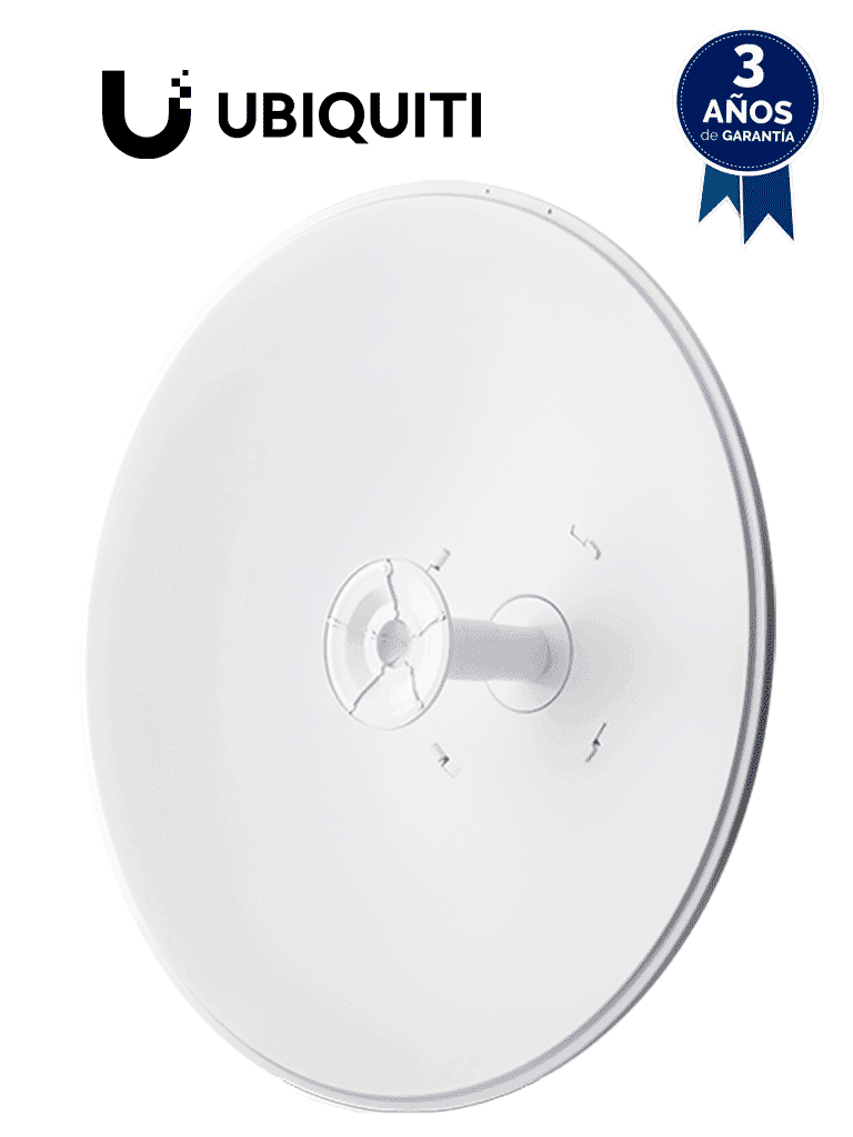 UBIQUITI ROCKETDISH RD-5G30-LW - Antena direccional conectorizada para radio, 5.8GHz, ganancia de 30 dBi, MIMO, diseño ligero. - UISP - Direccionales - UBI008003